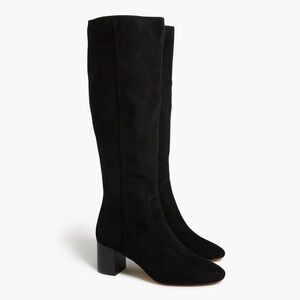 J. Crew factory knee high heeled boots $218 retail